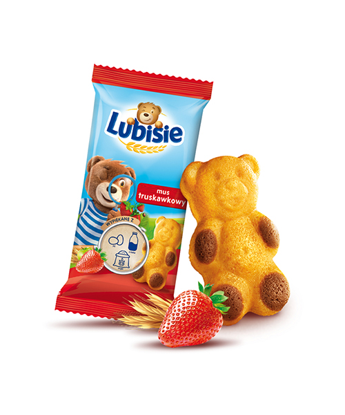 Lubisie Sponge Cake with Strawberry Filling