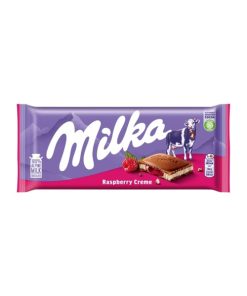 Milka Raspberry Creme Chocolate