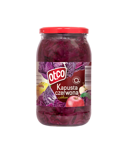 Otco Red Cabbage with Apple