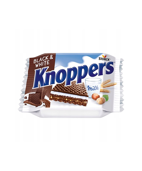 Storck Knoppers Black & White Wafer
