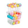 Patterned Lollipops with Mixed Flavors 100 Pcs