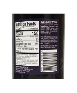 Alternative view of Adriatic Blueberry Syrup
