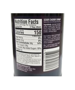 Alternative view of Adriatic Sour Cherry Syrup