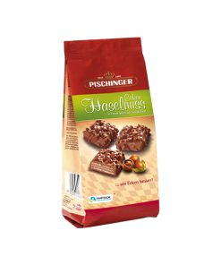 Pischinger Hazelnut Squares Milk Chocolate
